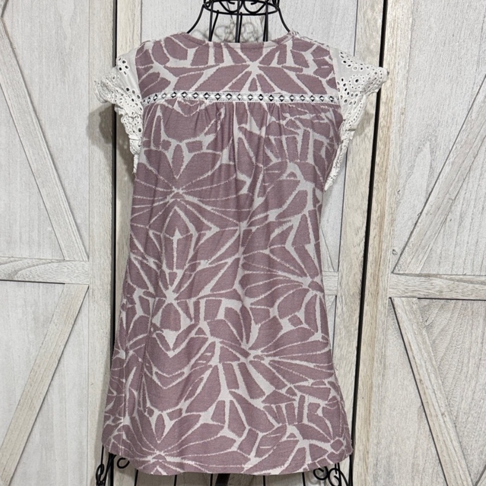 Rain Blouse with Lace Accents Size S